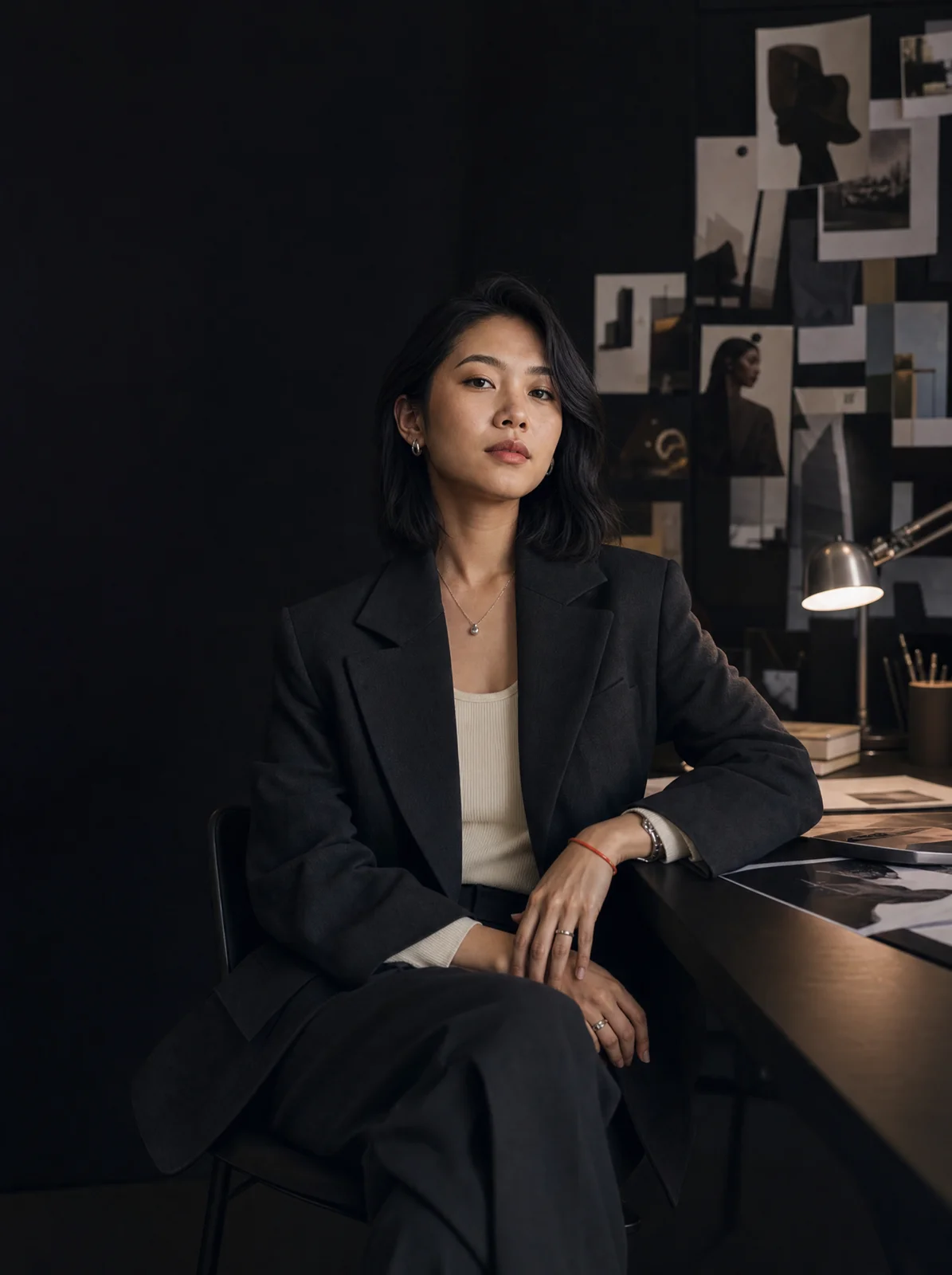 Nera in a creative workspace